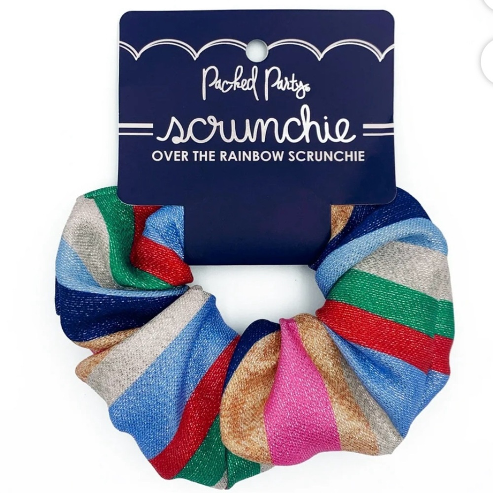 Packed Party Over the Rainbow Scrunchie